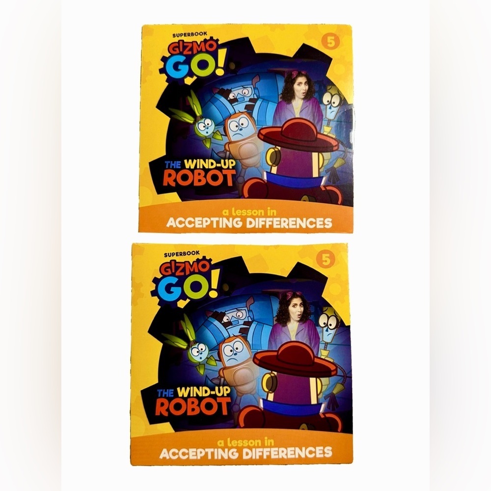 Superbook “Accepting Differences” 2 DVD’s (children’s christian bible stories)